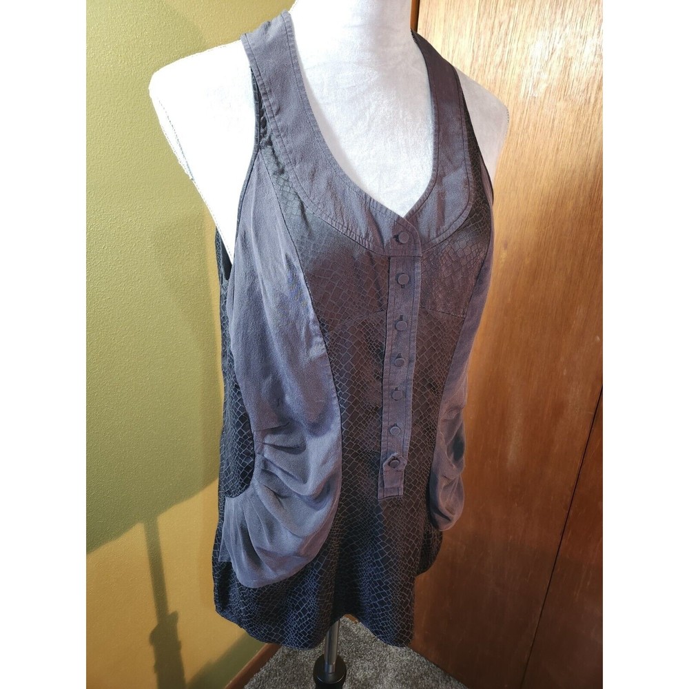 Balenciaga Silk Tank top Black Size 42 B#2a